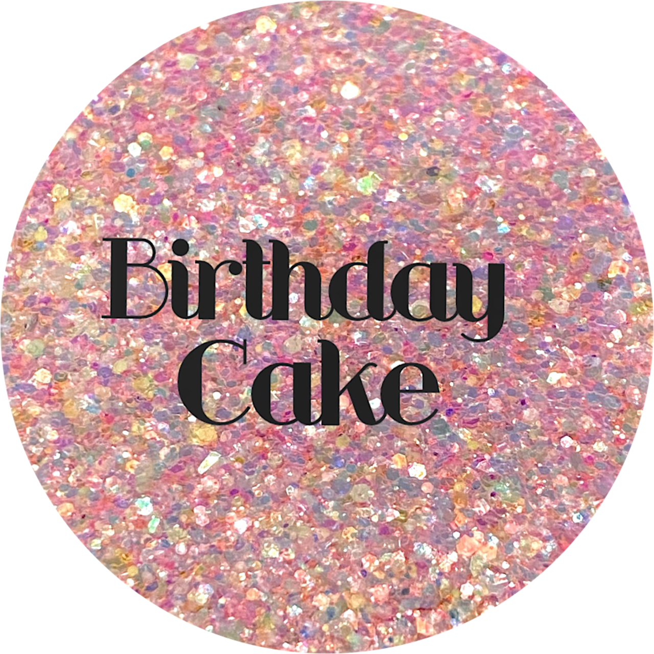 Polyester Glitter - Birthday Cake by Glitter Heart Co.&#x2122;
